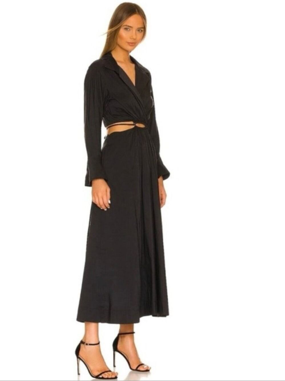 Young Fabulous & Broke Derby Cutout Maxi Dress, Size M - Picture 3 of 14